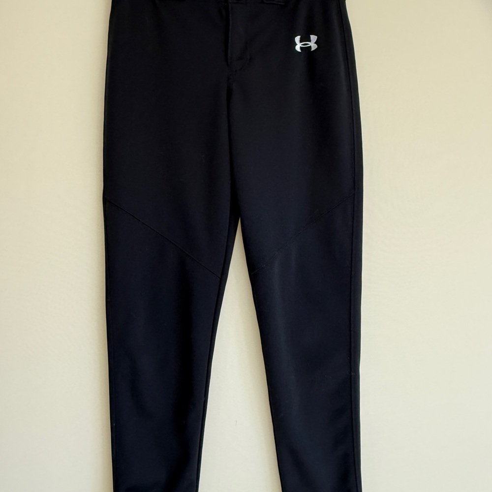 Under Armour Jet Black Baseball bottoms